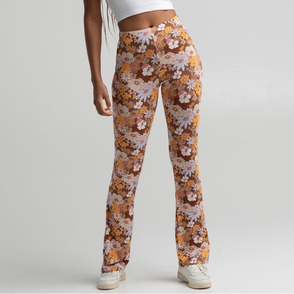Tillys RSQ Floral Flare Pants